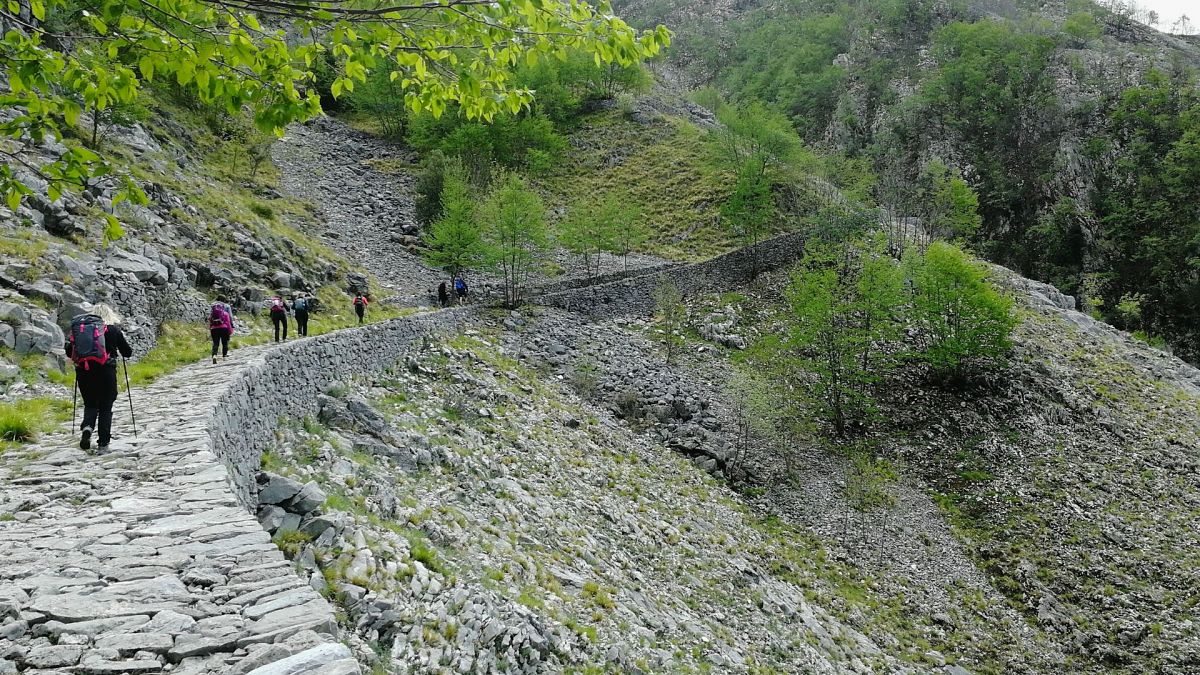 Escursione guidata sulla Via Vandelli nelle Alpi Apuane,
      Toscana