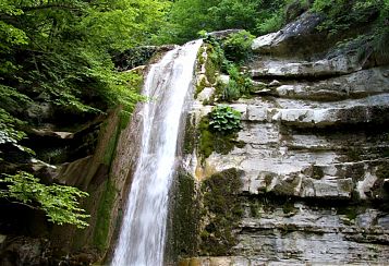 Trekking giornaliero in Toscana:
Acquacheta: le cascate, in gruppo a piedi