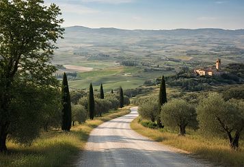 Trekking giornaliero in Toscana:
Andare a Gusto - Chiesanuova, in gruppo a piedi