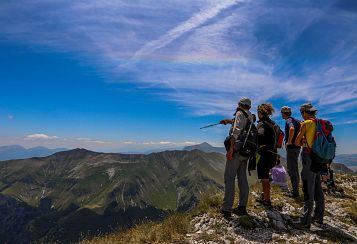 Trekking giornaliero in Marche:
La Veneranda Sibilla, in gruppo a piedi
